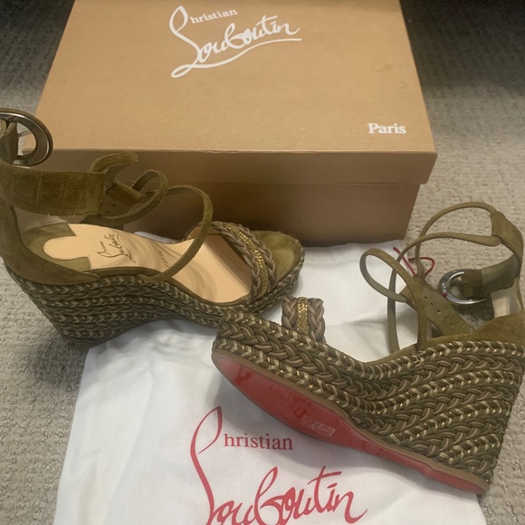 Christian Louboutin Wedge - Picture 1 of 4